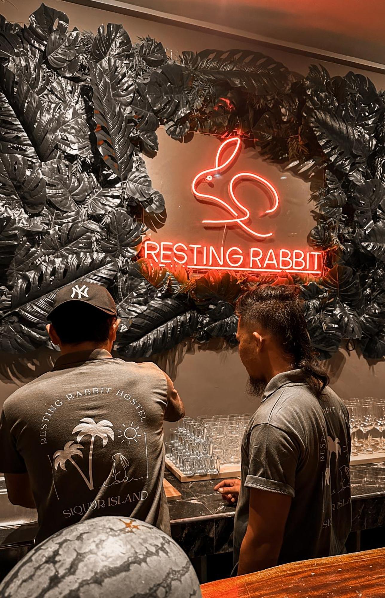 Resting Rabbit Hostel Siquijor Exterior foto